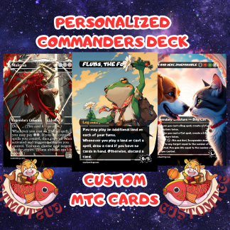 Personalized Commander Decks – Custom-Built Just for You!