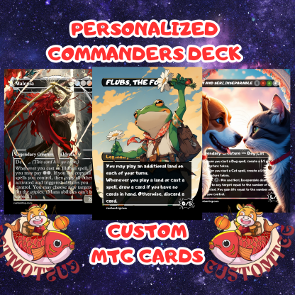 Personalized Commander Decks – Custom-Built Just for You!