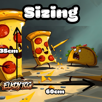 Food Fighters: Pizza vs. Taco Playmat - Image 2