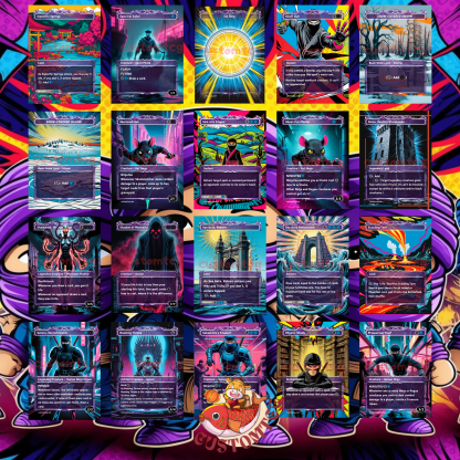 Yvrik0 C0mmander Deck - 90 Pop art style - Image 7