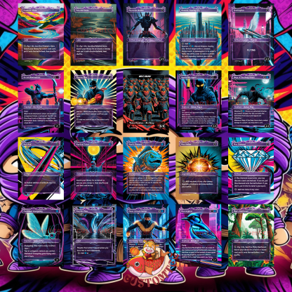 Yvrik0 C0mmander Deck - 90 Pop art style - Image 6
