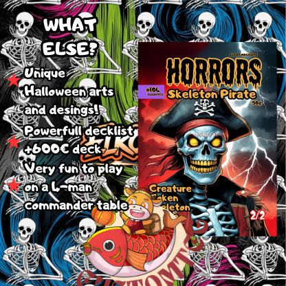 G1sa Custom C0mm4nder Deck - Halloween Themed - Image 10