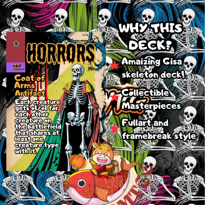 G1sa Custom C0mm4nder Deck - Halloween Themed - Image 3