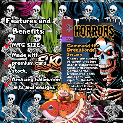 G1sa Custom C0mm4nder Deck - Halloween Themed - Image 2