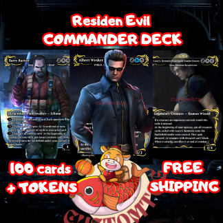 R3S1D3NT 3V1L Commander Deck